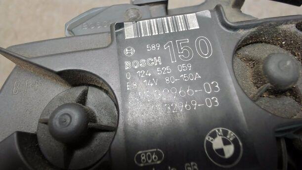 Foto: LICHTMASCHINE / GENERATOR BOSCH (150A) eines BMW 116i Cup