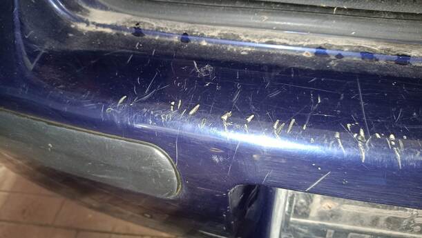 Foto: STOSSFÄNGER / STOßSTANGE HINTEN eines VW Golf 1.4 Cup