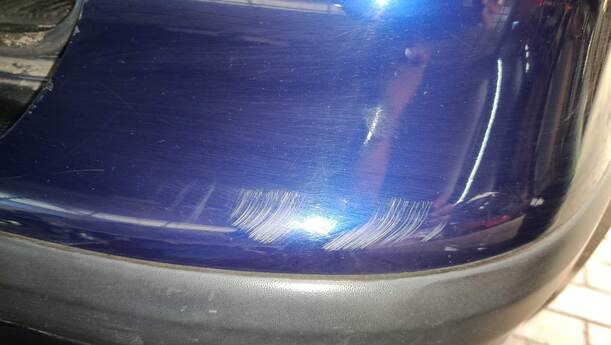 Foto: STOSSFÄNGER / STOßSTANGE HINTEN eines VW Golf 1.4 Cup