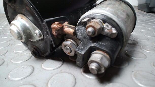 Foto: ANLASSER ( BOSCH ) eines Opel Corsa 1.2 16V Cup