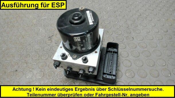 Foto: HAUPTBREMSAGGREGAT ABS eines VW Golf 1.4 Cup