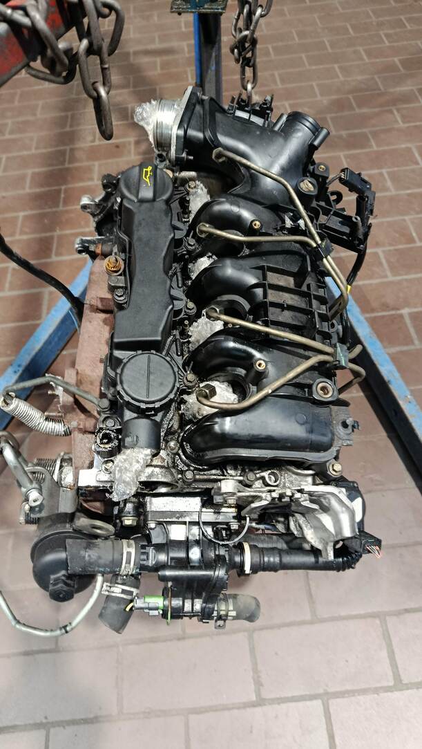 Foto: MOTOR ( 9HX ) eines Citroen Berlingo 1.6 HDI Cup