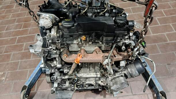 Foto: MOTOR ( 9HX ) eines Citroen Berlingo 1.6 HDI Cup