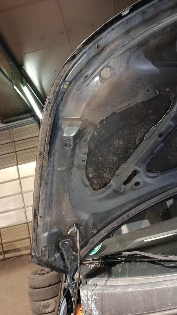 Foto: MOTORHAUBE eines Hyundai i10 1.1 Cup