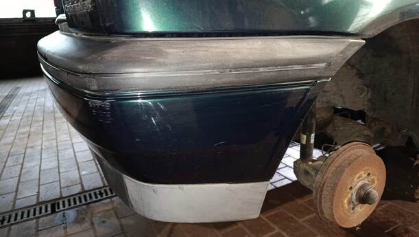 Foto: STOSSSTANGE / STOSSFÄNGER HINTEN eines VW Golf Cabrio 1.8 Cup