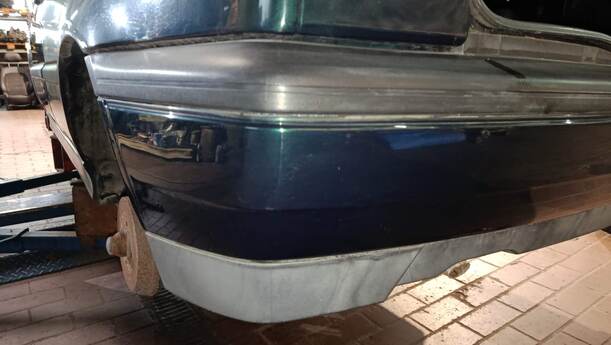 Foto: STOSSSTANGE / STOSSFÄNGER HINTEN eines VW Golf Cabrio 1.8 Cup