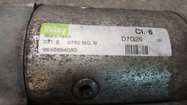 Foto: ANLASSER / STARTER eines Citroen Berlingo 1.6 HDI Cup