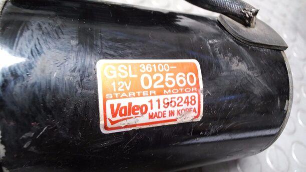 Foto: ANLASSER ( VALEO ) eines Hyundai i10 1.1 Cup