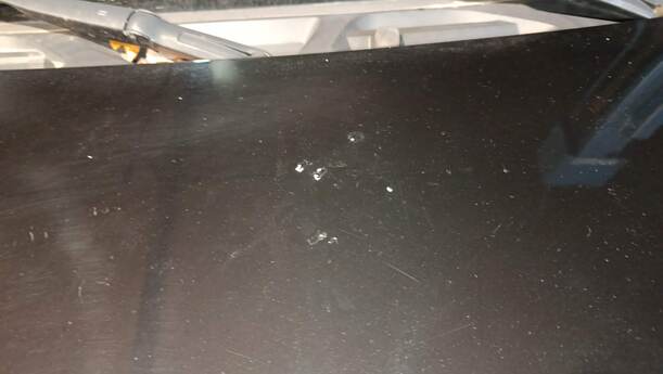 Foto: MOTORHAUBE eines Fiat Panda 1.2