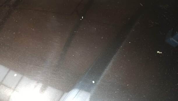Foto: MOTORHAUBE eines Fiat Panda 1.2
