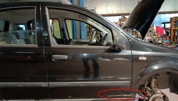 Foto: TÜR VORNE RECHTS eines Fiat Panda 1.2