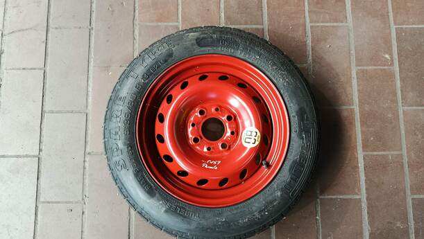 Foto: NOTRAD (13 ZOLL) eines Fiat Panda 1.2