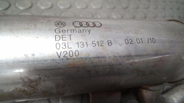 Foto: ABGASKÜHLER/ AGR KÜHLER eines VW Passat 2.0 TDI DPF