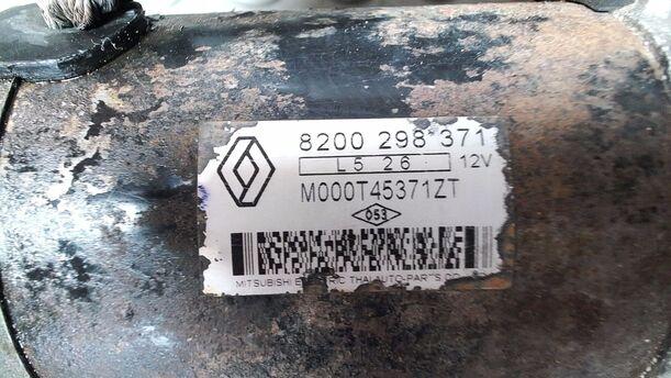 Foto: ANLASSER eines Renault Clio 1.6 16V