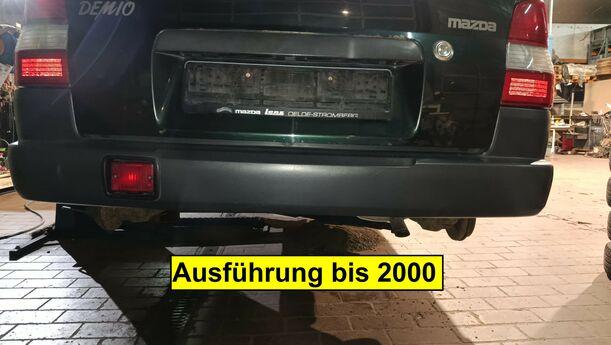 Foto: STOSSFÄNGER/ STOßSTANGE HINTEN ( UNLACKIERT ) eines Mazda Demio 1.4
