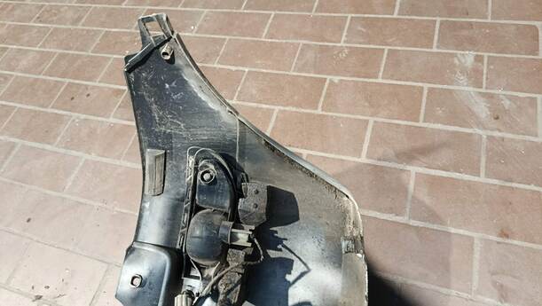 Foto: STOSSFÄNGER/ STOßSTANGE HINTEN ( VOR FACELIFT ) eines Opel Corsa 1.0 12V