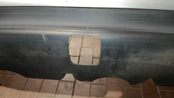 Foto: STOSSFÄNGER/ STOßSTANGE HINTEN eines Seat Toledo 1.9 TDI