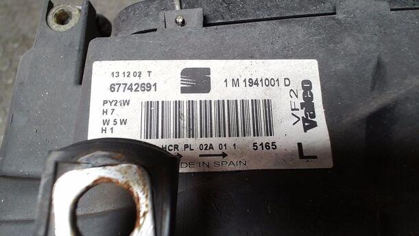 Foto: SCHEINWERFER LINKS ( VALEO ) eines Seat Toledo 1.9 TDI
