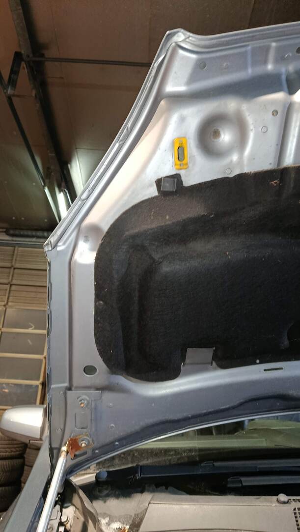 Foto: MOTORHAUBE eines Opel Zafira 2.2 Automatik