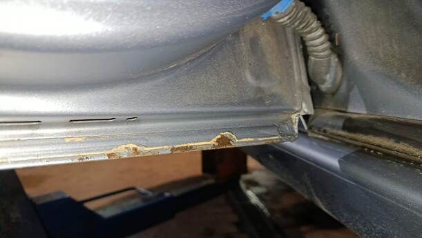 Foto: TÜR HINTEN LINKS eines Opel Zafira 2.2 Automatik
