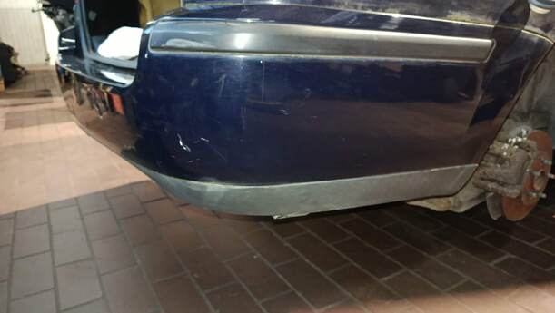 Foto: STOSSFÄNGER/ STOßSTANGE HINTEN ( TURNIER ) eines Ford Mondeo 2.0 Turnier TDDI
