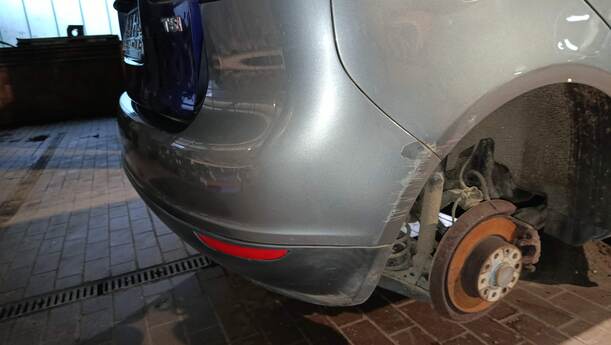 Foto: STOSSFÄNGER / STOßSTANGE HINTEN ( GOLF PLUS ) eines VW Golf Plus 1.4