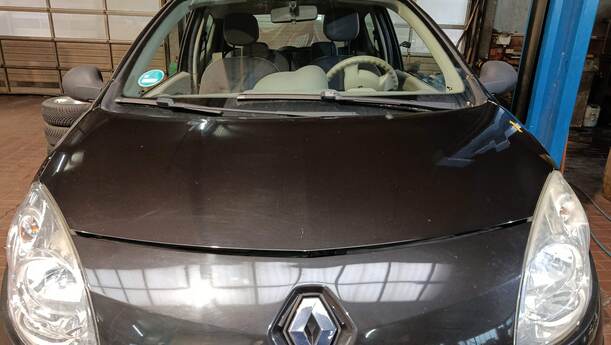 Foto: MOTORHAUBE eines Renault Twingo 1.2 16V Si