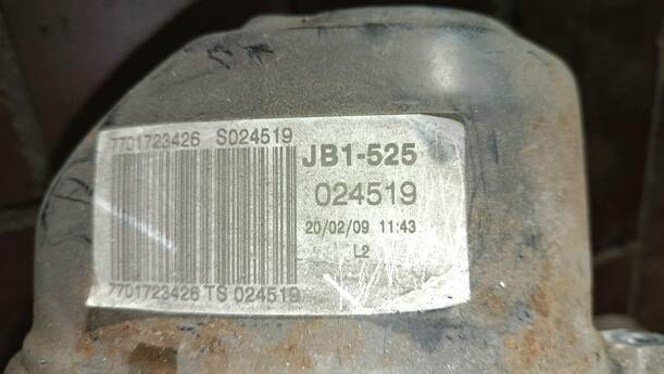 Foto: SCHALTGETRIEBE JB1525 eines Renault Twingo 1.2 16V Si