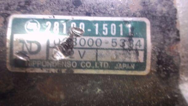 Foto: ANLASSER / STARTER eines Toyota Tercel Allrad