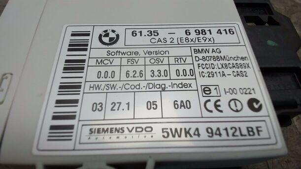 Foto: CAS STEUERGERÄT eines BMW 116i CLX