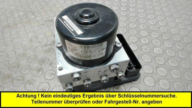 Foto: HAUPTBREMSAGGREGAT ABS / ESP eines Mercedes-Benz C 180 T Kompressor