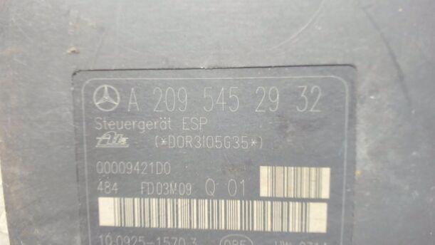 Foto: HAUPTBREMSAGGREGAT ABS / ESP eines Mercedes-Benz C 180 T Kompressor
