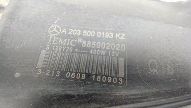 Foto: ELEKTROLÜFTER / GEBLÄSE eines Mercedes-Benz C 180 T Kompressor
