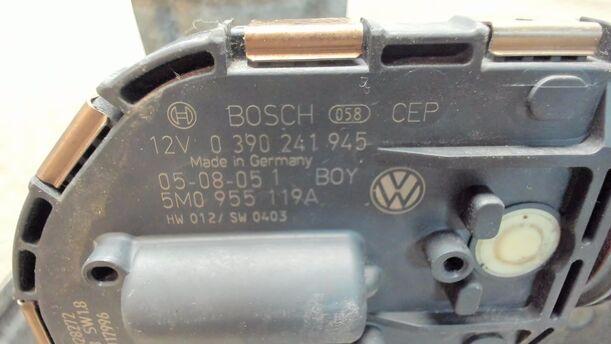 Foto: SCHEIBENWISCHERMOTOR VORNE LINKS eines VW Golf Plus 1.4