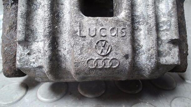 Foto: BREMSSATTEL HINTEN RECHTS ( LUCAS / QUATTRO ) eines Audi A6 Avant 2.5 TDI quattro