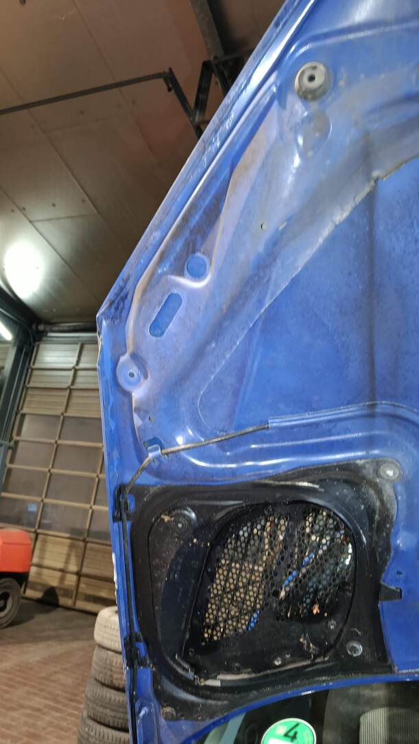 Foto: MOTORHAUBE ( LACKIERBEDÜFTIG ) eines Peugeot 206 60
