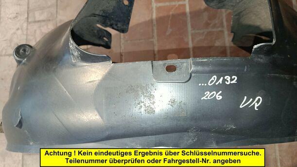 Foto: RADHAUSSCHALE / INNENKOTFLÜGEL VORNE RECHTS eines Peugeot 206 60
