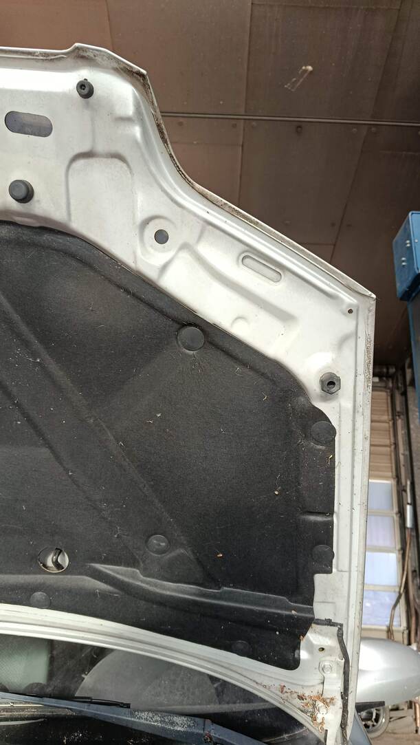 Foto: MOTORHAUBE eines Chevrolet Kalos 1.4 16V