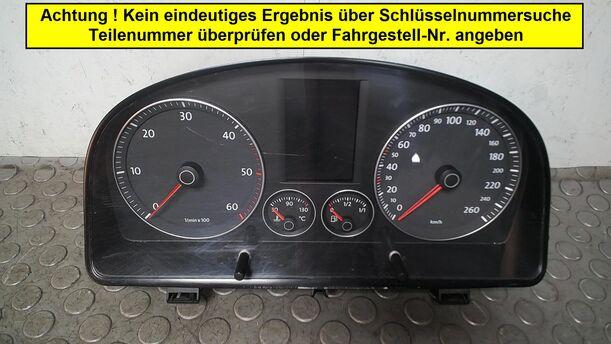 Foto: TACHOEINHEIT/ KOMBIINSTRUMENT eines VW Touran 2.0 TDI Viva X