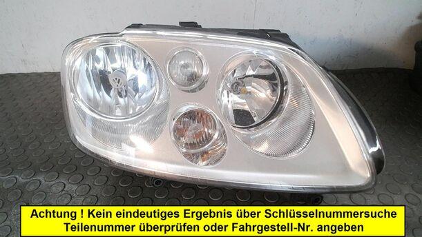 Foto: SCHEINWERFER RECHTS eines VW Touran 2.0 TDI Viva X