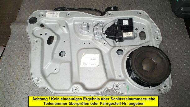 Foto: FENSTERHEBER ELEKTRISCH VORN LINKS eines VW Touran 2.0 TDI Viva X