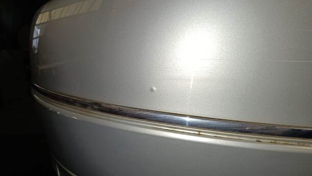 Foto: STOSSFÄNGER / STOßSTANGE HINTEN eines Mercedes-Benz C 200 CDI DPF Viva X
