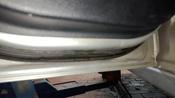 Foto: TÜR HINTEN LINKS eines Ford Fiesta 1.4