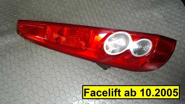 Foto: HECKLEUCHTE/ RÜCKLEUCHTE LINKS (4/5 TÜRER ) eines Ford Fiesta 1.4 GLXi