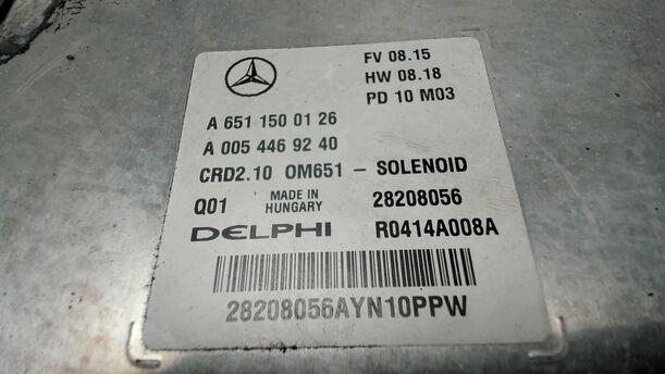 Foto: STEUERGERÄT DIESELMOTOR / MOTORSTEUERGERÄT eines Mercedes-Benz C 200 CDI DPF GLXi