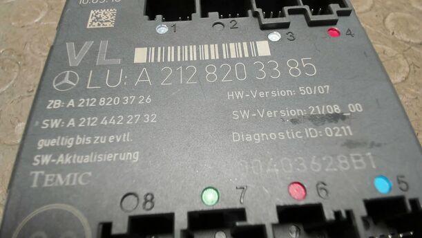 Foto: TÜRSTEUERGERÄT VORNE LINKS eines Mercedes-Benz C 200 CDI DPF SX