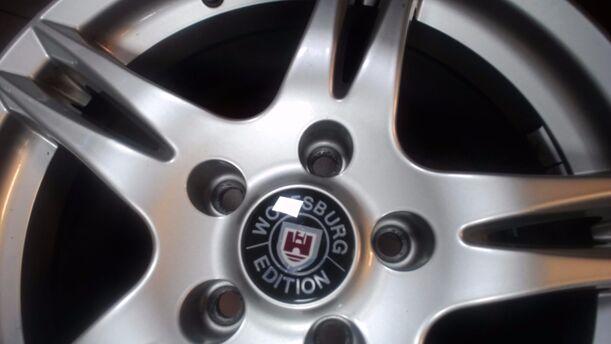 Foto: ALUFELGENSATZ 7X16 ET45 KBA 45985 eines VW Golf 1.9 TDI Ghia