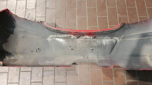 Foto: STOSSFÄNGER/ STOßSTANGE HINTEN eines Opel Corsa 1.4 16V GLS