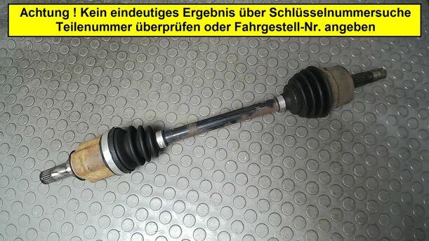 Foto: ANTRIEBSWELLE LINKS ( SCHALTGETRIEBE ) eines Opel Corsa 1.4 16V