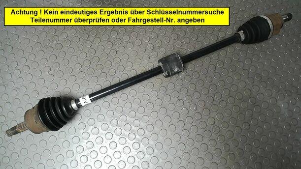 Foto: ANTRIEBSWELLE RECHTS ( SCHALTGETRIEBE ) eines Opel Corsa 1.4 16V